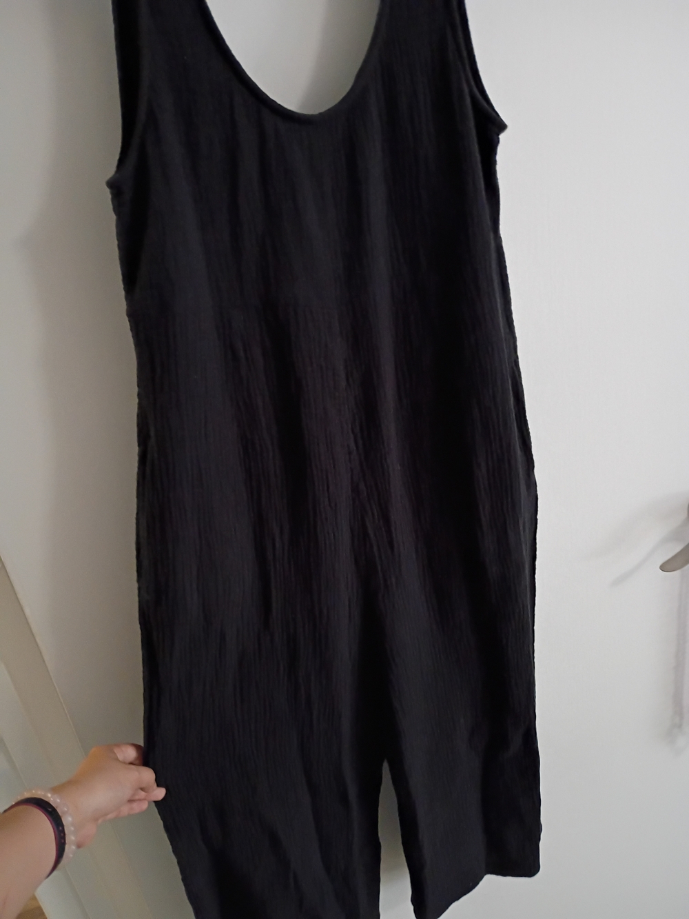 Classic Black Sleeveless Jumpsuit